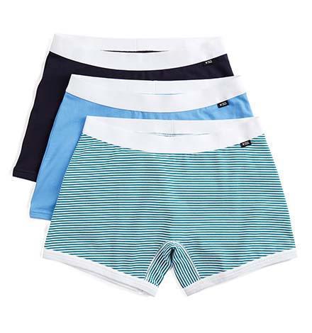 3 Pack 4.5" Trunks - Blue Wave